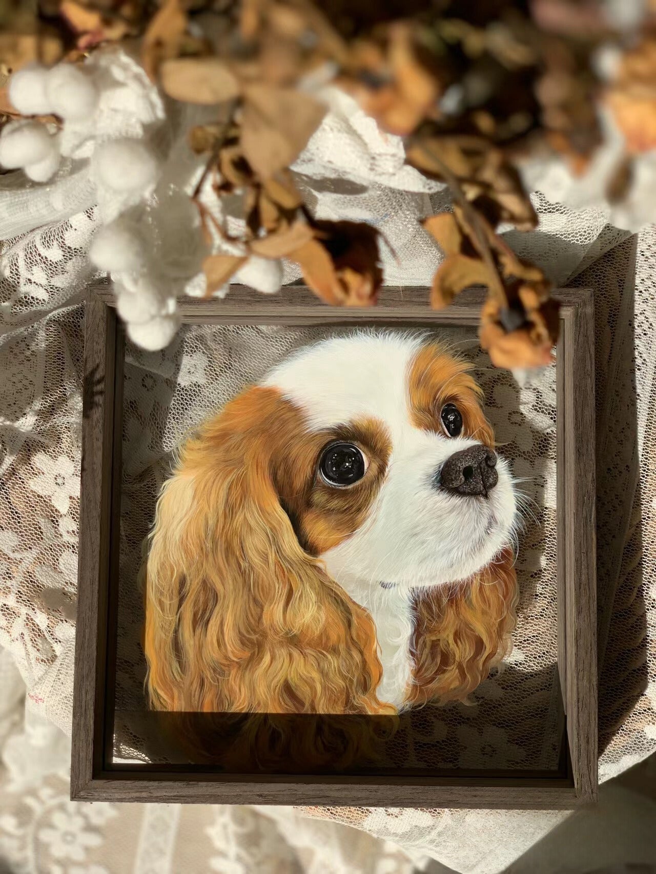 Paint a glass painting for your pet